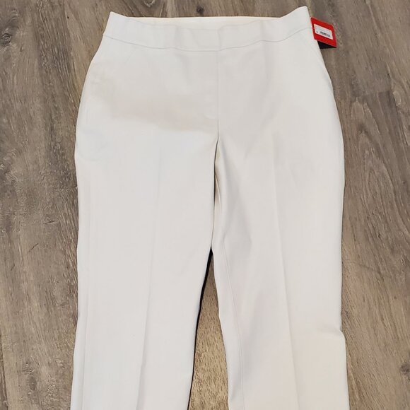 SPANX Pants - Spanx 20372R Womens Slim Straight Pants Classic White Size Medium NWT